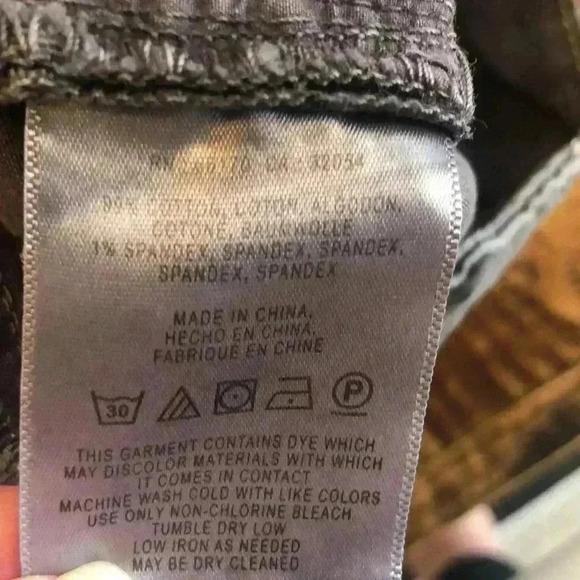 Anthropologie | “Chino by Anthropologie” Slim-fit, Mid-rise Pants, Gray - Picture 6 of 7